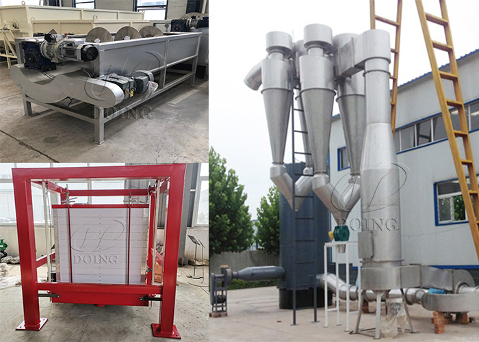 cassava powder making machine