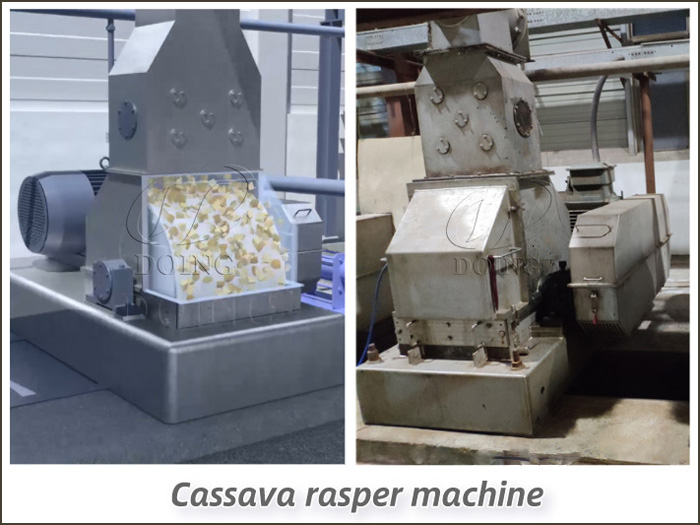 What is cassava rasper machine?