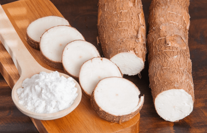 What is cassava flour used for?