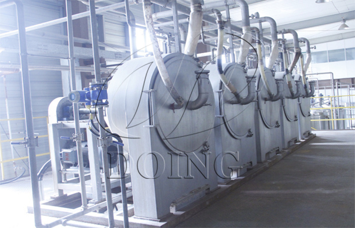 potato starch processing machine