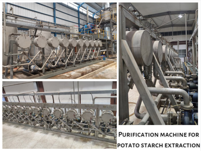 potato starch extraction machine