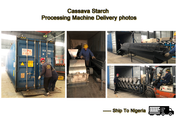 cassava starch processing machine