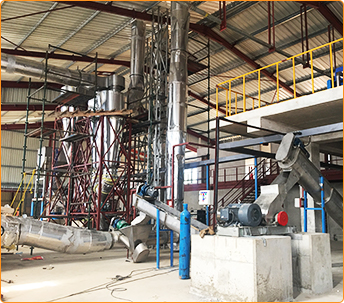 Equipo de línea de producción de planta de procesamiento de harina de yuca