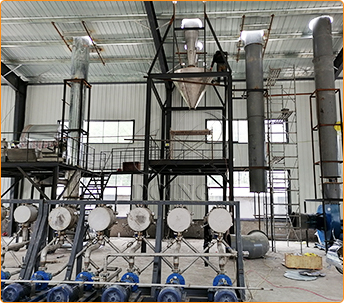 Equipo de línea de producción de planta de procesamiento de harina de yuca