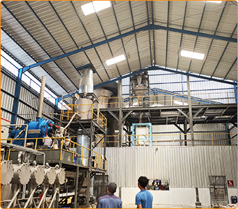 Equipo de línea de producción de planta de procesamiento de harina de yuca