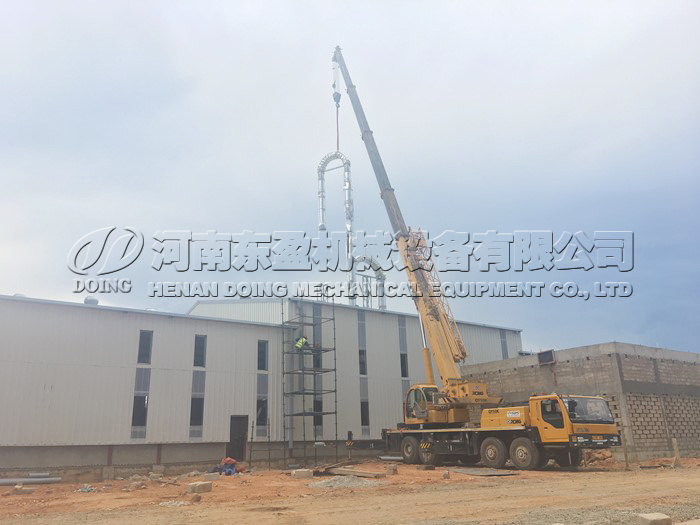 cassava flour processing plant project