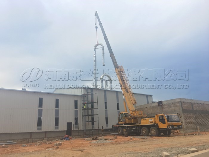 modified cassava flour processing machine