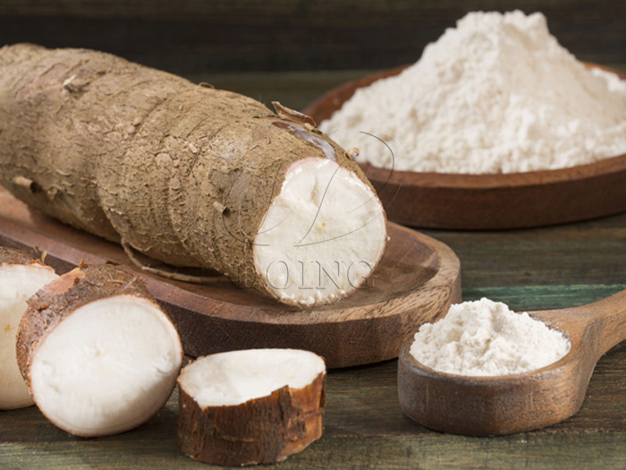 cassava starch production in ghana