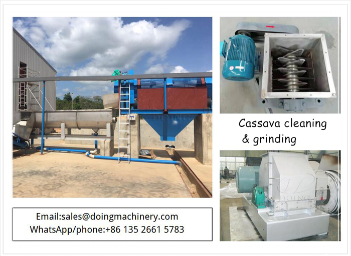 cassava starch processing in Cambodia