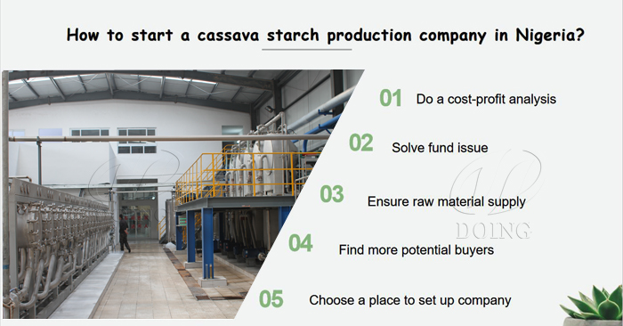 cassava starch production company in Nigeria