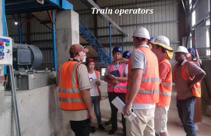 preparations before using cassava starch processing equipment