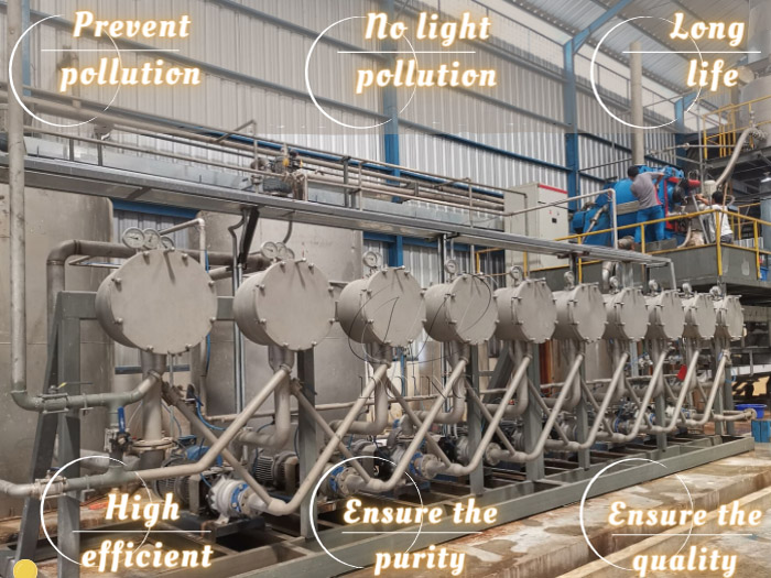 hydrocyclone starch separator