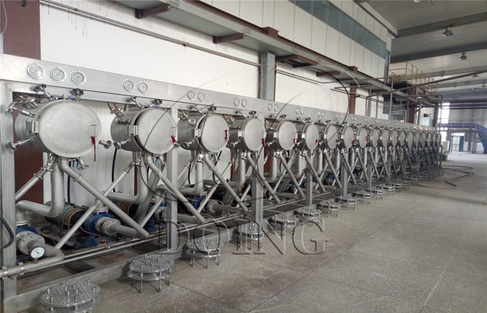 cassava starch processing machine