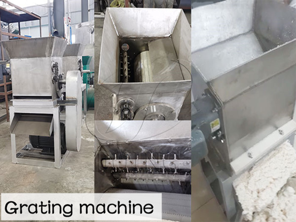 American client ordered garri grating machine from HENAN JINRUI