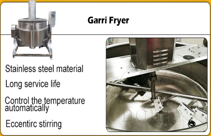 garri fryer machine