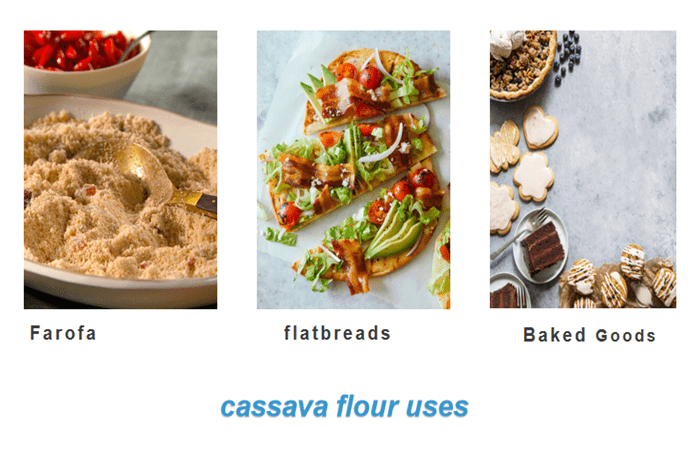 cassava flour uses and products