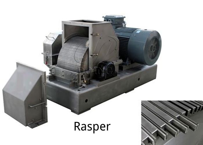 rasper for cassava starch production