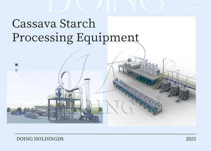 Cassava starch processing equipment