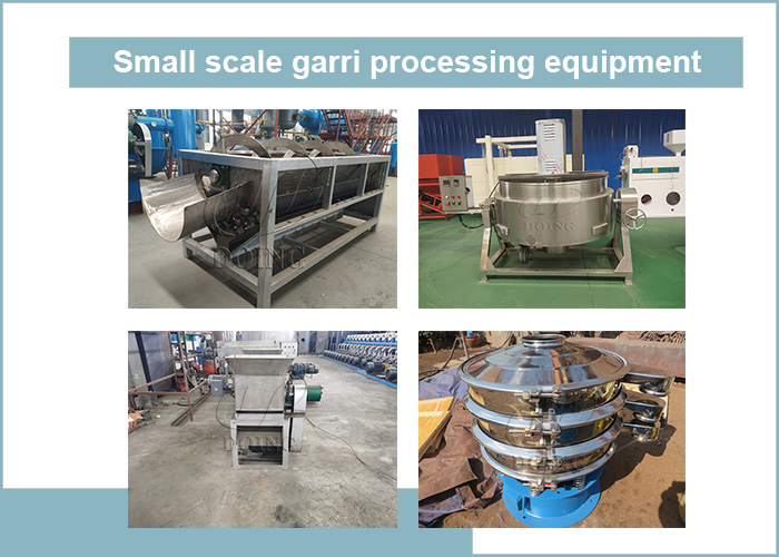Equipment for small scale garri processing project in Nigeria was shipped from Henan Jinrui