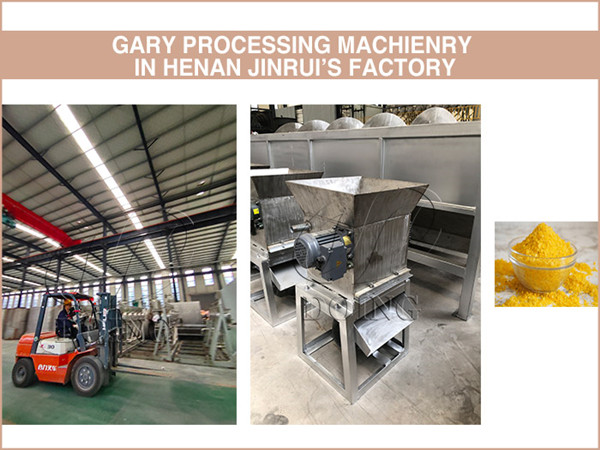 Guyana customer signs small garri production machine purchase contract with Henan Jinrui
