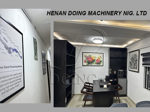Nigeria factory of HENAN DOING MACHINERY NIG. LTD is under construction