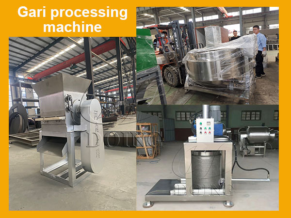 Small-capacity Garri processing machine successfully shipped to Ghana