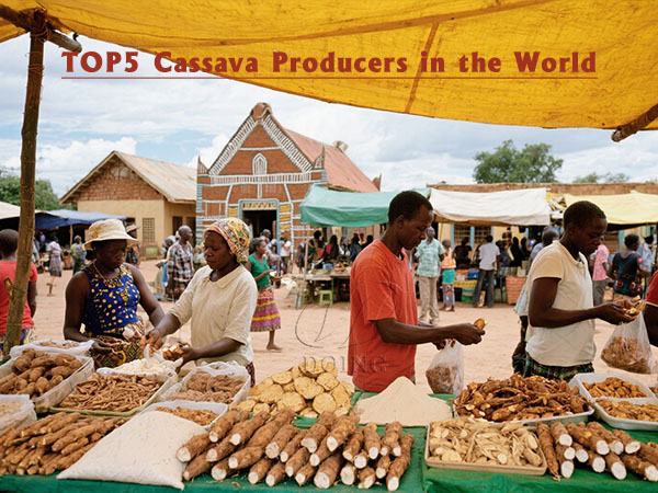Top 5 Cassava Producers in the World
