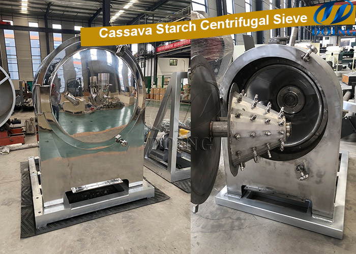 starch processing machine