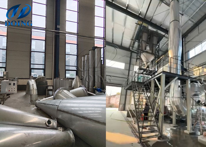 cassava flour dryer