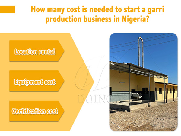 How Much Money Do I Need to Start a Small Garri Processing Factory?