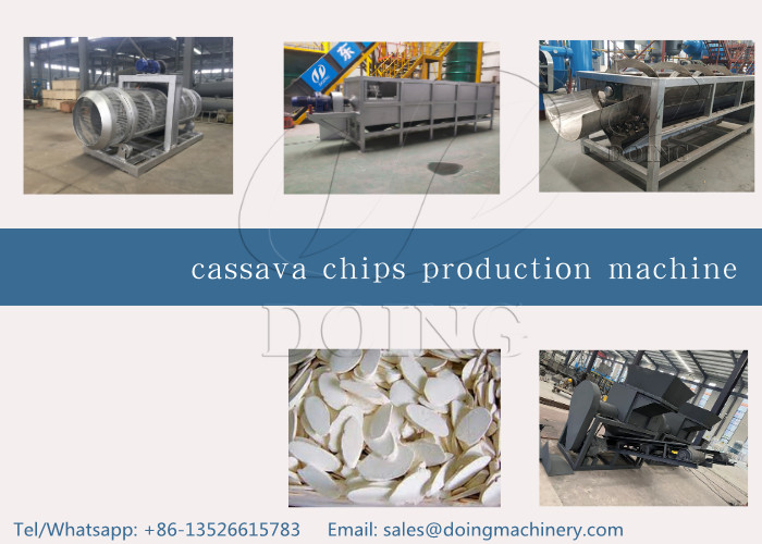 cassava chips processing line