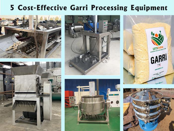 garri equipment