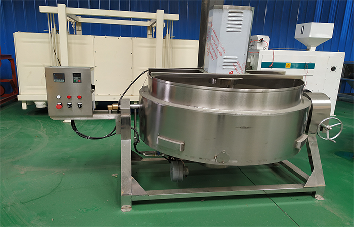 fully automatic cassava fryer