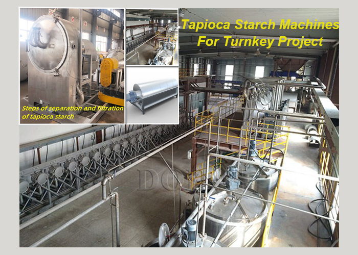 cassava starch making machine