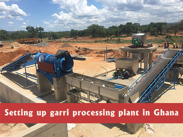 On the Way! Henan Jinrui Ships 1 TPD Garri Processing Line to Ghana