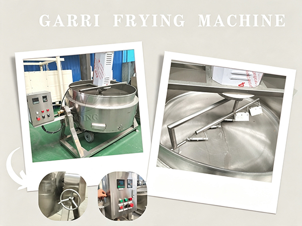 Upgrade Existing Garri Plant: Add Extra Garri Fryers to Increase Daily Output