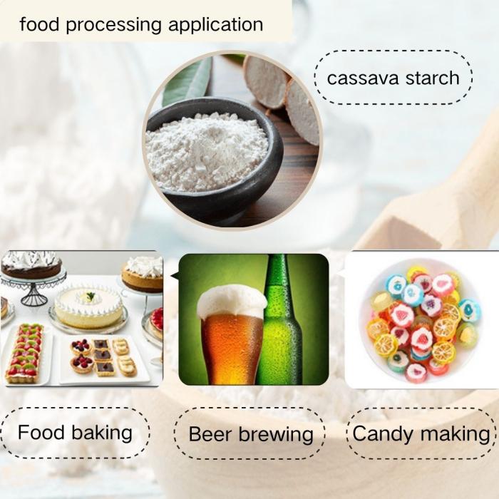 cassava starch application