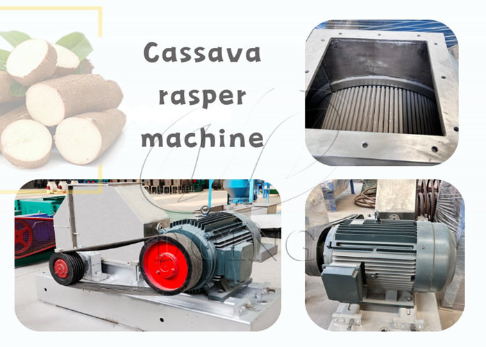 the rasper for cassava starch production