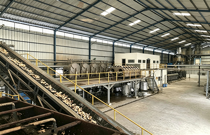 How to properly lay out a cassava processing plant