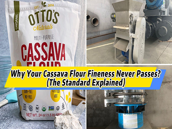 Cassava Flour Rejection: The 60 Mesh 95% Passing Standard