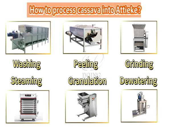Attieke Production Line Equipment: Turnkey Processing Solution from Cassava to Couscous