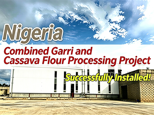 Combined Garri and Cassava Flour Processing Project Successfully Installed in Nigeria