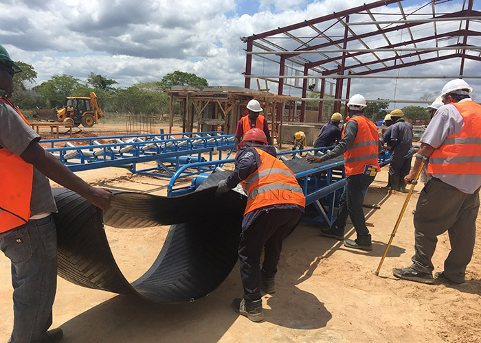 Installation of cassava starch processing facility