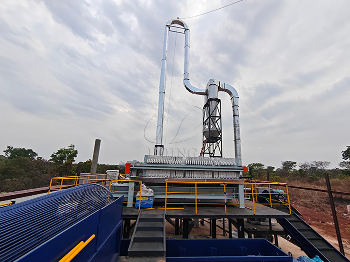 cassava flour processing facility layout