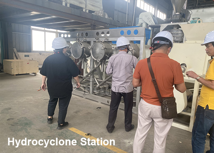 cassava starch making machine