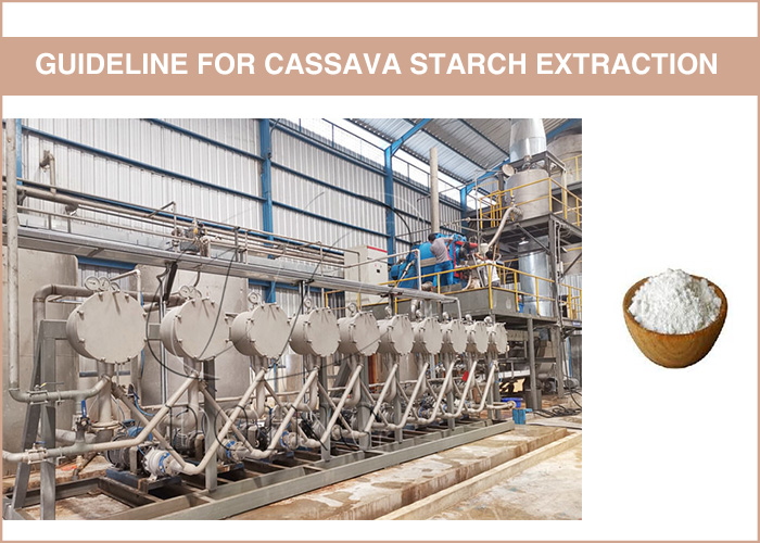 cassava starch processing plant