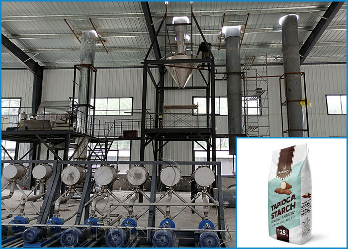 cassava starch extraction machine