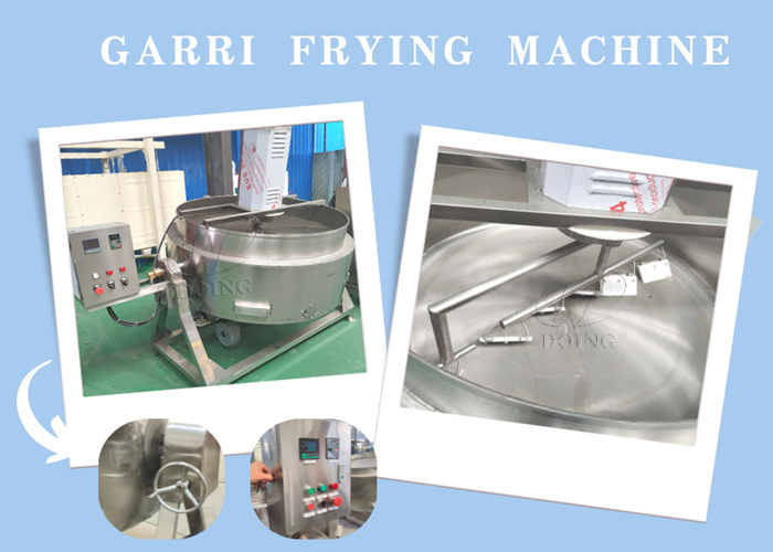 small-scale garri frying equipment