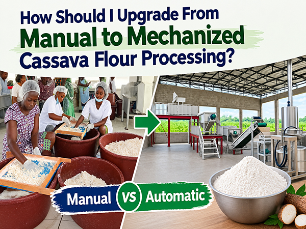 How Should I Upgrade From Manual to Mechanized Cassava Flour Processing?