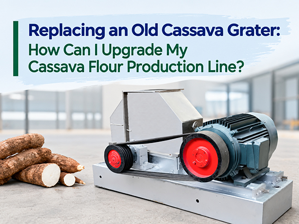 Replacing an Old Cassava Grater: How Can I Upgrade My Cassava Flour Production Line?
